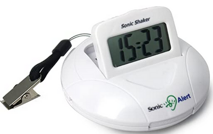 Sonic Boom Vibrating Travel Alarm Clock