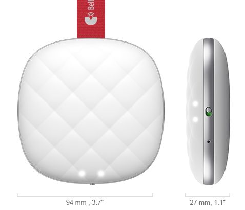 Bellman Vibio Bluetooth Alarm Clock and Bed Shaker